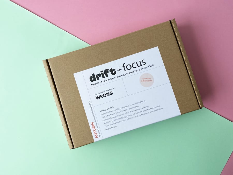 Drift + Focus non-fiction book subscription box