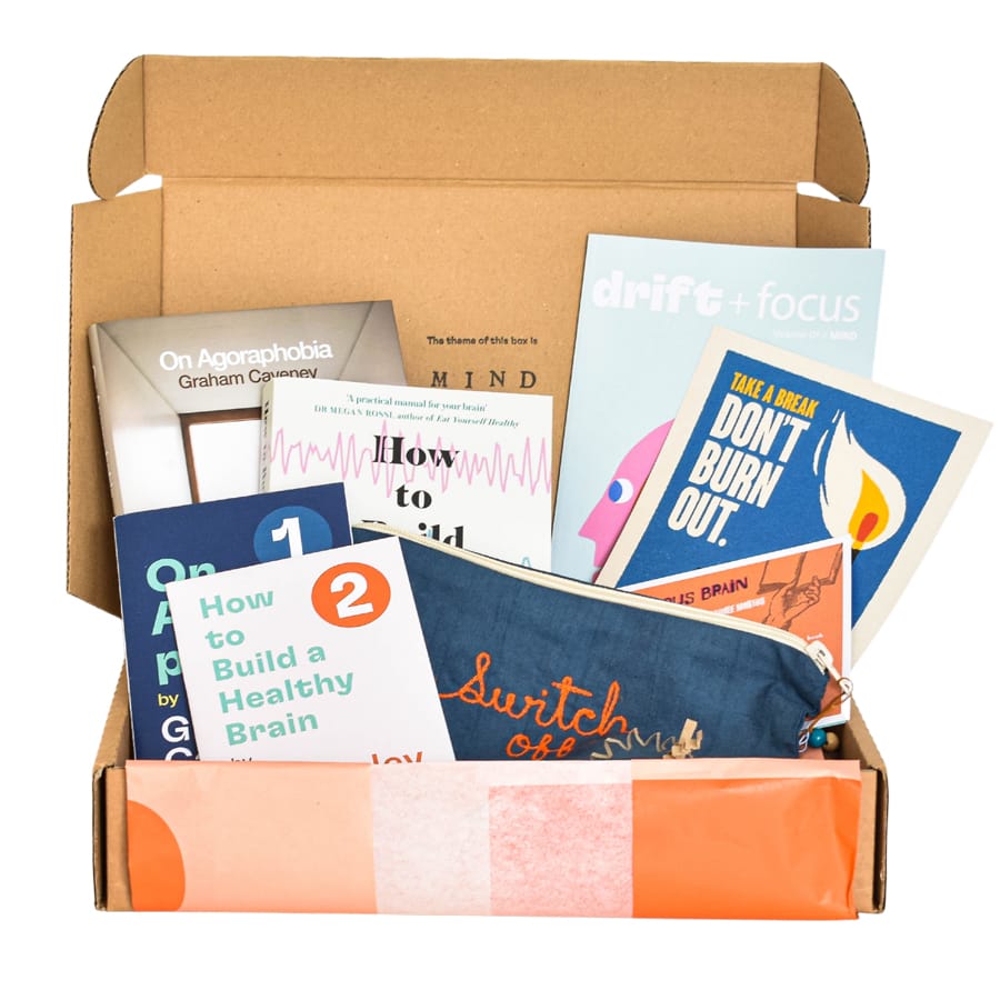 Book gift box - gift four boxes box from Drift + Focus contents of books